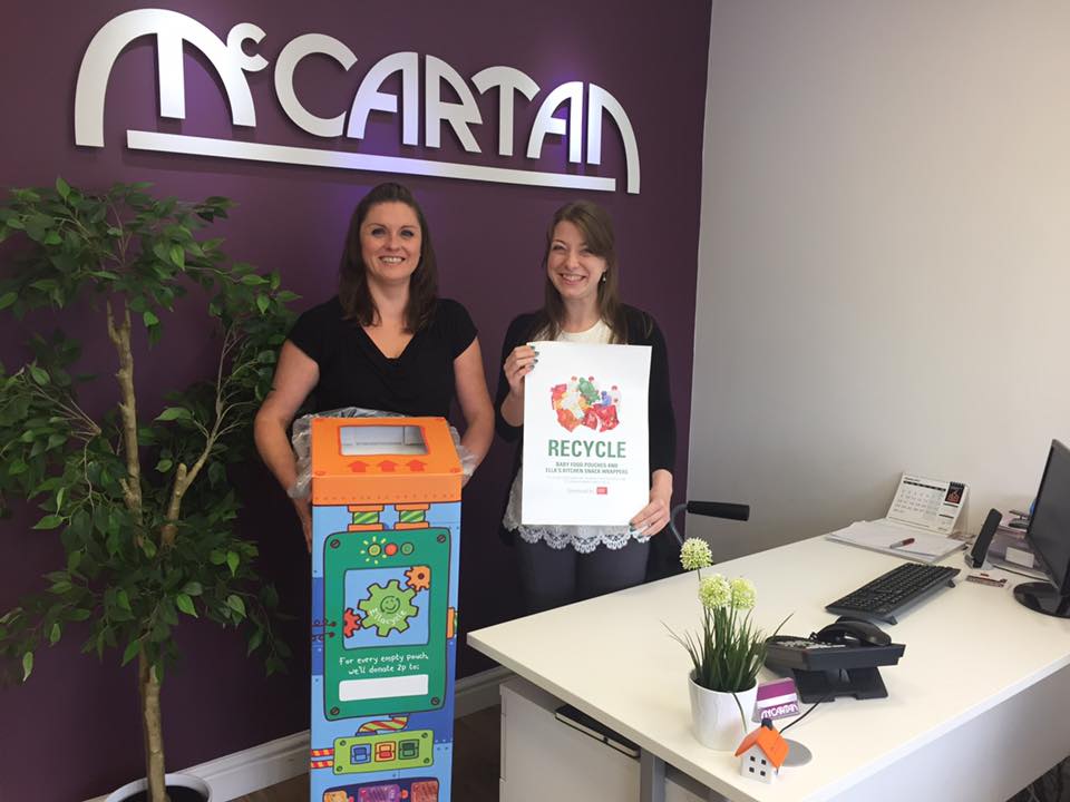 McCartan Lettings Teams Up with Ella’s Kitchen to Save the Planet