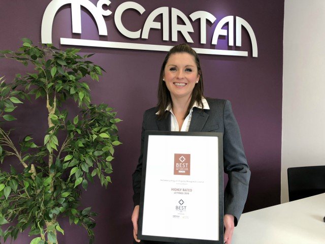 McCartan named in Best Estate Agent Guide 2018