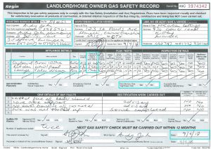 Gas Safety Certificate by Andy John